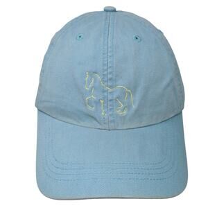 The Paddock Saddlery Slideback Baseball Cap Blue One Size Alternative Apparel